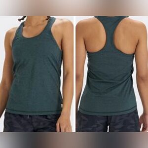 Vouri Lux Performance Racerback Tank Top 
Blue/Small